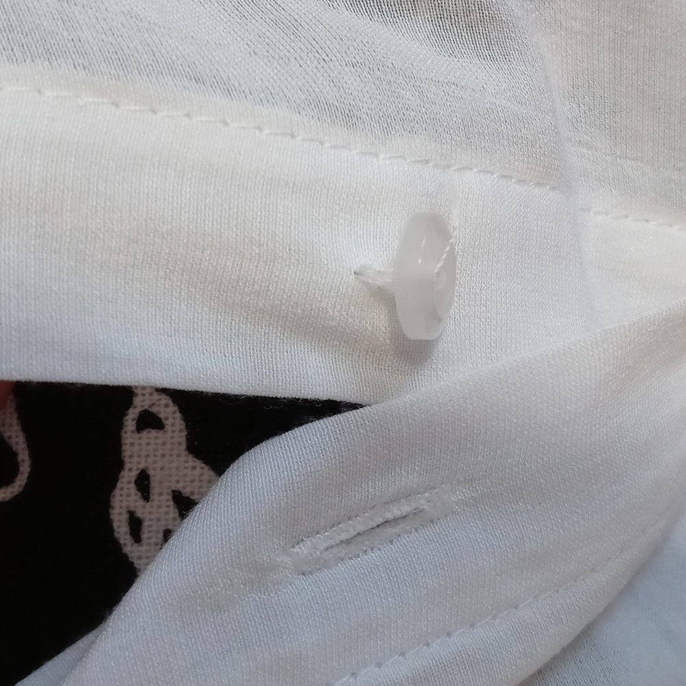 🤍Willow & Root🤍 - White L/S Button Down Long Top - Picture 10 of 16